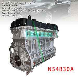 2008-2012 BMW 7 Series F01 F02 F03 F04 3.0 740i N54 Long Engine Block N54B30A Generic