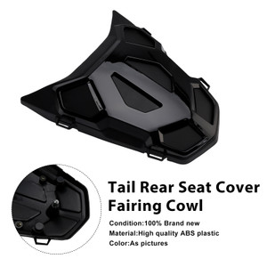 2024-2026 BMW R1300GS Tail Rear Seat Cover Fairing Cowl Black Generic