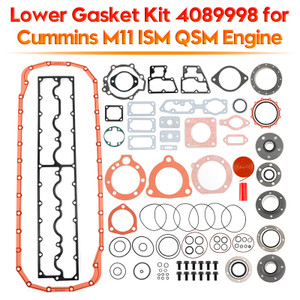 Cummins M11 ISM QSM Lower Gasket Kit 4089998 Generic