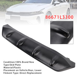 2021-2024 Kia K5 Auto-8 Speed 2WD/AWD New Rear Lower Bumper Skid Plate Shield 86671L3300 Generic