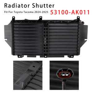 2024-2025 Toyota Tacoma 2.4L Radiator Shutter With Motor 53100-AK011 Generic