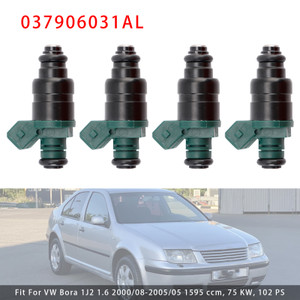 2005-2006 Seat Leon 1M1 1.6 4Pcs Fuel Injector 037906031AL 037906031AA Generic