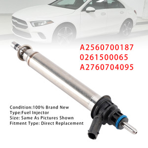 2012-2022 Mercedes Benz 1Pcs Fuel Injector A2560700187 0261500065 A2760704095 Generic