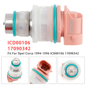 1994-1996 Opel Corsa 1Pcs Fuel Injector ICD00106 17090342 Generic