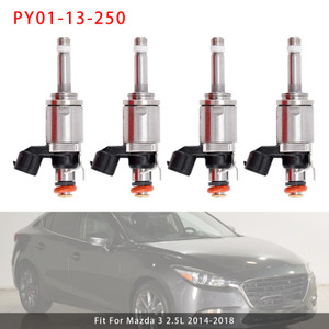 2014-2018 Mazda 3/6 2.5L 4Pcs Fuel Injector PY01-13-250 Generic