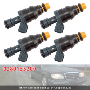 4Pcs Fuel Injector For Mercedes-Benz 300E/SE/TE/CE E320 C280 C36 0280155209