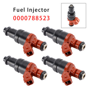 1993-1998 Mercedes-Benz W210 S210 W202 W124 C208 C230 4Pcs Fuel Injector 0000788523 Generic