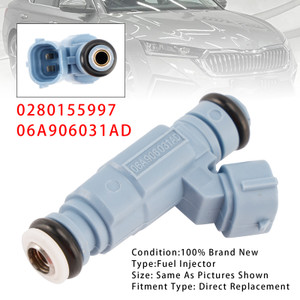 Audi 1Pcs Fuel Injector 0280155997 06A906031AD Generic