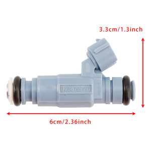 Skoda 1Pcs Fuel Injector 0280155997 06A906031AD Generic