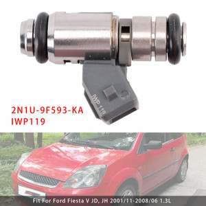 2002-2008 Ford KA RB 1.3L 1.3L 1Pcs Fuel Injector 2N1U-9F593-KA IWP119 Generic