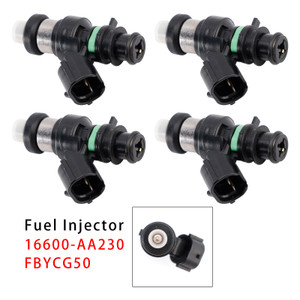 2005-2007 Subaru Forester Impreza 2.0L 4Pcs Fuel Injector 16600-AA230 FBYCG50 Generic