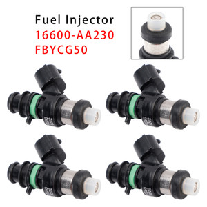 2005-2007 Subaru Forester Impreza 2.0L 4Pcs Fuel Injector 16600-AA230 FBYCG50 Generic