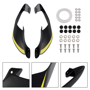 2021-2024 Yamaha YZF R1 R1M Front Side Winglets Black Generic