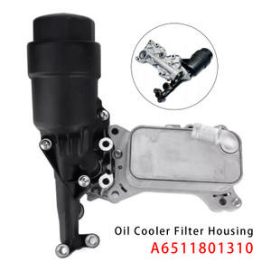 Mercedes-Benz Engines Oil Cooler Filter Housing + Cooler A6511801310 Generic
