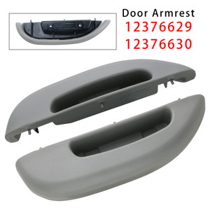 1996-2002 GMC Savana 1500 2500 3500 2PCS Door Armrest Pull Handle Cover Grrey Generic