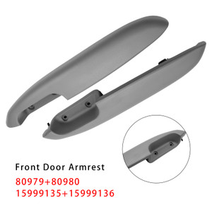 1995-2000 GMCC/K2500 Pickup 2PCS Front Door Arm Rests 80979 80980 Generic