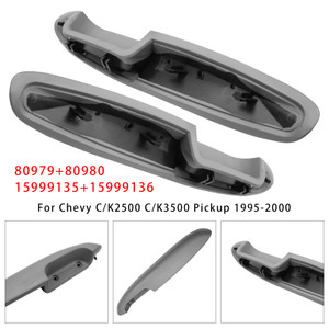 1995-2000 GMCK3500 2PCS Front Door Arm Rests 80979 80980 Generic