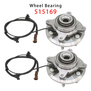 2015-2017 FORD F-150 2PCS Front Wheel Bearings and Hubs 515169 Generic