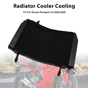 2025-2026 Ducati Panigale V2 Radiator Cooling Engine Cooler Black Generic
