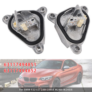 BMW F87 F22 F23 2PCS Angel Eye DRL LED Module 63117494851 63117494852 Generic