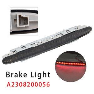 2002-2012 Mercedes Benz SL55 SL550 R230 Rear Third Brake Light Lamp A2308200056 Grey Generic