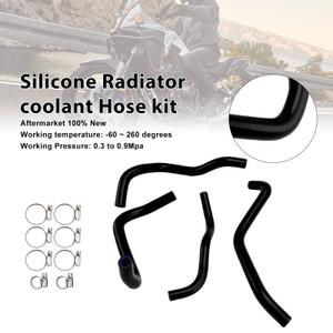 2024-2025 Honda CB500 Hornet Silicone Radiator coolant Hose Black Generic