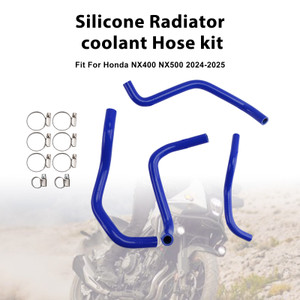 2024-2025 Honda NX400 NX500 Silicone Radiator coolant Hose Blue Generic