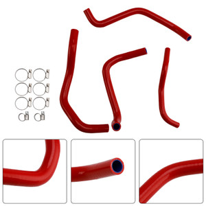 2024-2025 Honda NX400 NX500 Silicone Radiator coolant Hose Red Generic