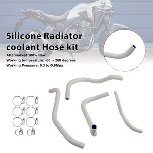2024-2025 Honda NX400 NX500 Silicone Radiator coolant Hose White Generic