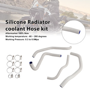 2024-2025 Honda NX400 NX500 Silicone Radiator coolant Hose White Generic