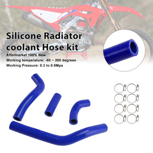 2021-2025 Honda CRF450R/ RX/ RWE Silicone Radiator coolant Hose kit Blue Generic