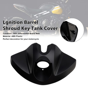 2022-2025 Triumph Trident 660 Lgnition Barrel Shroud Key Tank Cover Matte Black Generic