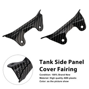 2025-2026 Kawasaki Z900 Tank Side Interior Cover Panel Fairing Carbon Generic