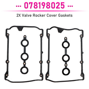 1998-2005 VW Passat 2X Valve Rocker Cover Gaskets 078198025 Generic