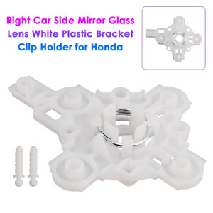 2018-2022 Honda Accord Right Car Side Mirror Glass Lens White Plastic Bracket Clip Holder Generic