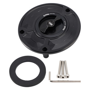 Honda CBR 600 1000 RR NC CB Quick Release Keyless Fuel Gas Cap 115mm Black Generic