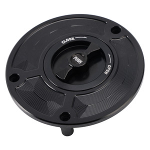 Honda CBR 600 1000 RR NC CB Quick Release Keyless Fuel Gas Cap 115mm Black Generic