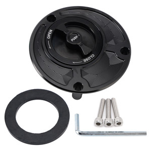 2015-2021 Yamaha MT-15 MT-25 MT-03 Quick Release Keyless Fuel Gas Cap 105mm Black Generic