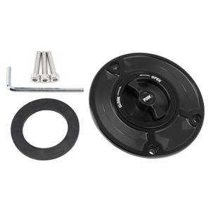 2006-2021 Kawasaki Ninja ZX-14 Quick Release Keyless Fuel Gas Cap 118mm Black Generic
