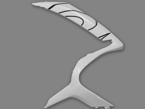 2006-2007 Suzuki GSXR 600 750 White Black Alstare Corona Racing Amotopart Fairings Customs Fairing