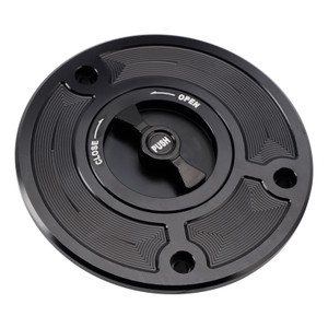2003-2006 Kawasaki Z1000 Quick Release Keyless Fuel Gas Cap 118mm Black Generic