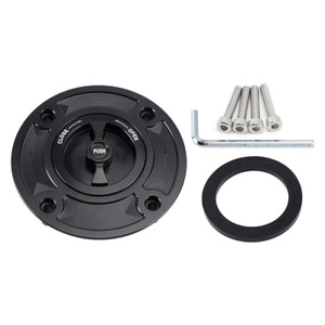 1988-2010 Suzuki GSX-R TL SVS GSF Quick Release Keyless Fuel Gas Cap 108mm Black Generic