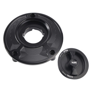 1990-2005 Ducati Supersport Quick Release Keyless Fuel Gas Cap 104mm Black Generic