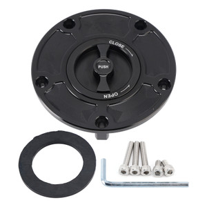 2024-2025 CFMoto 450SS 450NK 450SR Quick Release Keyless Fuel Gas Cap 114mm Black Generic