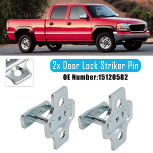 2001-2007 Chevy Silverado 1500 2500 3500 2x Door Lock Striker Pin 15120582 Generic