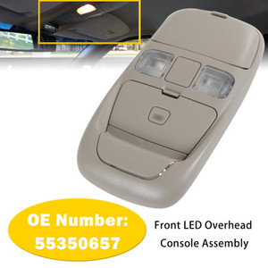 1998-2002 Dodge Ram 1500 2500 3500 Front LED Overhead Console Assembly Generic