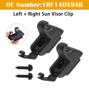 2011-2020 Dodge Charger 2x Sun Visor Clip 1RF14DX9AB Black Generic