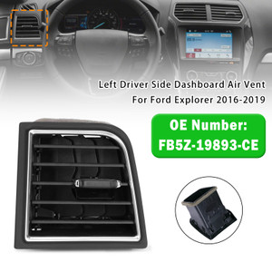 2016-2019 Ford Explorer Left Driver Side Dashboard Air Vent Outer FB5Z-19893-CE Generic