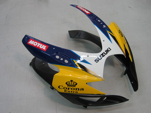 Fairings Suzuki GSXR 600 750 Yellow Blue Corona GSXR Racing  (2006-2007)