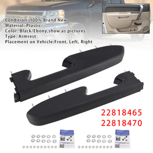 2010-2014 Chevrolet Silverado 1500 2500 3500 Front Left+Right Armrest Repair Kit 22818465 22818470 Generic